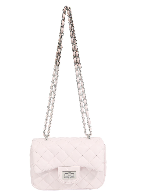 2026 new niche cute temperament diamond grid chain underarm small square bag versatile girl shoulder bag