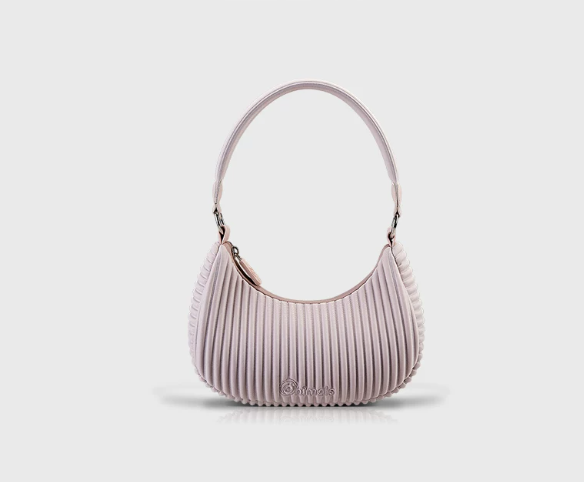 New Women's Half-Moon Single Shoulder Bag, High-End Style, Small Handheld Crescent Bag