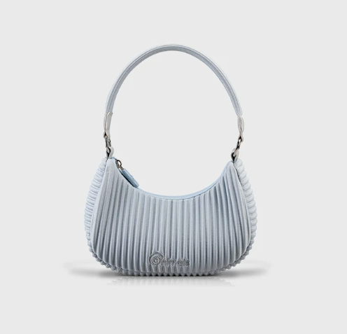 New Women's Half-Moon Single Shoulder Bag, High-End Style, Small Handheld Crescent Bag