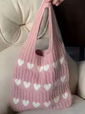European and American retro hand-held triangle bag new niche design trendy women's bag ins single shoulder woven bag grass woven bag single shoulder large capacity crossbody grass bag women's summer beach woven bag grass woven bag crossbody bag