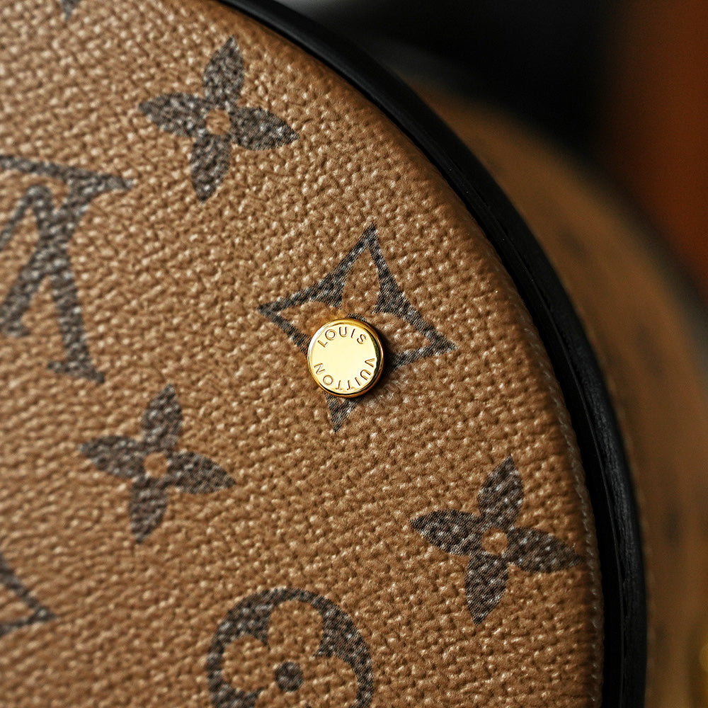 Used LV Wealth Bucket Vintage Bag Used Luxury Bucket Bag Versatile Artifact Fashion Item